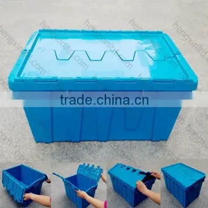 Factory Wholesale Lockable Stackable Plastic Turnover Box thumbnail-5