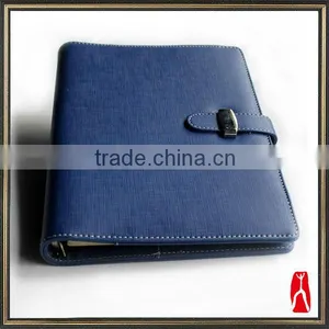 High Quality Hardcover Loose-leaf Soft PU Notebook thumbnail-1
