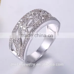 Anniversary Ring Jewelry Holiday Party Ring White Gold Jewelry thumbnail-2