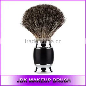 JDK Resin Shaving Brush Handle Black Badger Knot Shaving Brush With Private Label thumbnail-1