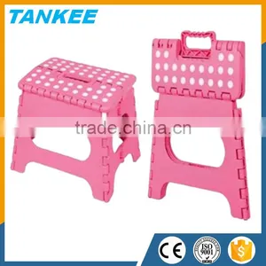 Plastic Multi Purpose Folding Step Stool Home Kitchen Easy Storage thumbnail-1