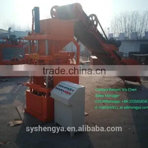 Photoes Show for SY1-10 Fully Automatic Hydraulic Brick Forming Machine in Construction thumbnail-6