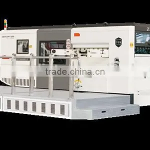 China Semi-automatic Corrugated Paper Die Cutting Machine MWB1160Q With Waste Cleanup thumbnail-2