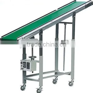 Adjustable Height Inclined Belt Conveyor/Horizontal Belt Conveyor Used to Food Industry thumbnail-6