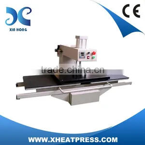 CE Approved Flatbed Printer Two Courses Pnemumatic Heat Press Equippments Sublimation Printing Transfer Presser thumbnail-1