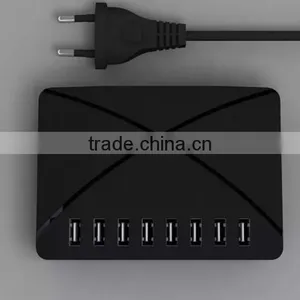 Electric 8 USB Plugs Travel Charger With Surge Protector thumbnail-5