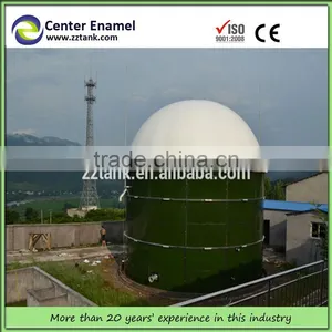 4. Glass Fused To Steel Tanks For Chicken Manure Biogas Production Storage thumbnail-1