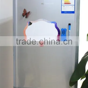 New Arrival Fridge Magnetic Writing Board Custom Magnetic White Board Magentic Drawing Board Stick on Fridge thumbnail-2