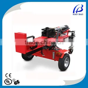 HAOBAO LS100H Horizontal and Vertical Gasoline Engine 50 Ton Hydraulic Log Splitter With Ram thumbnail-6