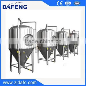SUS304 1000L Cooling Jacketed Beer Fermentation Tank thumbnail-1