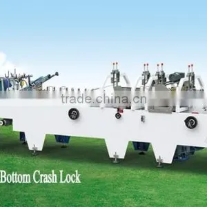 ZH-800G Mini Box Folder Gluer With Bottom Crash Lock thumbnail-1