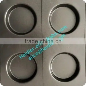 30 Grooves Teflon Coated Aluminum Alloy Hamburger Bun Baking Pan/round Bread Baking Tray thumbnail-2