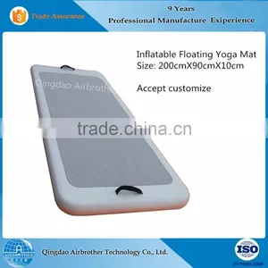 High Quality Body Fitness Exercise Inflatable Floating Yoga Mat thumbnail-1