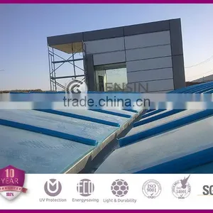 100% Waterproof Polycarbonate Sheet/U Lock Polycarbonate Profile Sheet for Carport Roofing thumbnail-3