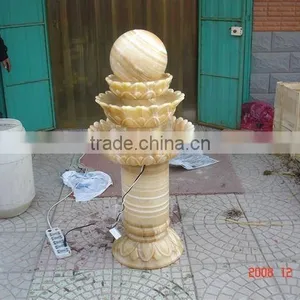 Low Price Garden Honey Onyx Fountain Ball thumbnail-1