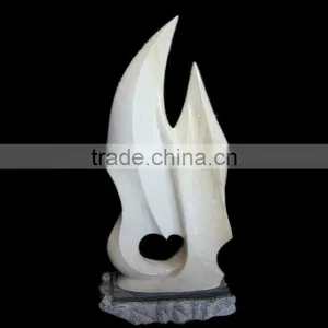 White Marble Abstract Art thumbnail-1