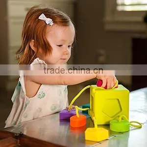 Silicone Oombee Cube Baby Toy thumbnail-1