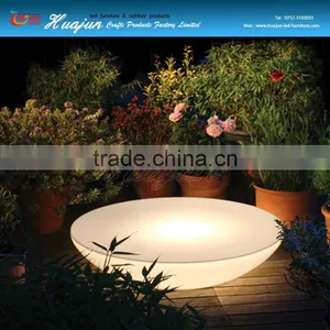 HUAJUN Led Bar Table/ Color Changing Cocktail Table/ Rechargeable Led Table thumbnail-1