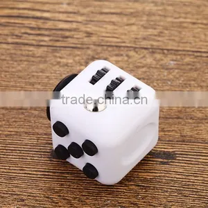 2016 New Arrive Addicting High Quality 6-Sided Desk Toy Fidget Mixed Colors Magical Cub Smooth Button Desk Toy Fidget thumbnail-2