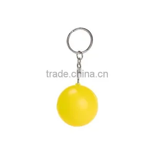 Portable Foam Rubber Anti Stress Keyring With pu Ball thumbnail-2