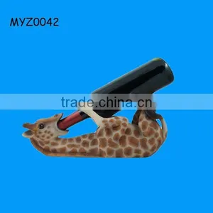 Giraffe Shape Decorative Wine Bottle Holder thumbnail-1
