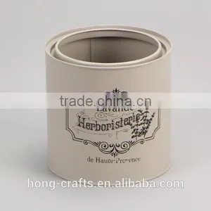 2016 New Style Metal Round Custom Printed Tin Box for Gift thumbnail-1
