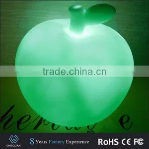 Small Cute Apple Shape LED Kids Night Light With Battery thumbnail-3