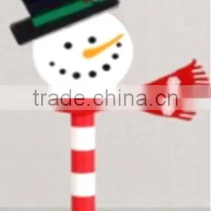 14-PC (PDQ) Snowman Solar Seasonal Path Light thumbnail-1