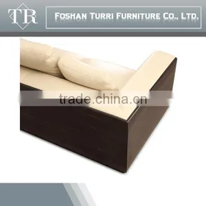 Modern Luxury Furniture White Italy Geniune Leather Living Room Sofas thumbnail-5