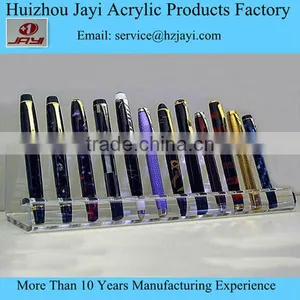 Factory Wholesale Custom OEM Clear Acrylic Lucite Plastic Cheap Pen Case for Sale thumbnail-1