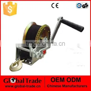 Geared Hand Winch 600lbs / 270kg Capacity With Webbing Strap New Tool , Manual Winches T0051 thumbnail-1