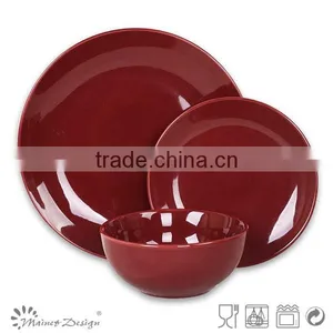 18pcs Stoneware Ceramic Cheap Dinner Set thumbnail-1