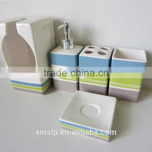 Ceramic Toilet Accessories Set thumbnail-1