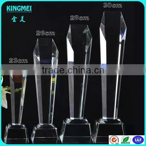 Fashion Multiple Gold Metal Star Crystal Trophy Awards, Crystal Souvenir thumbnail-5