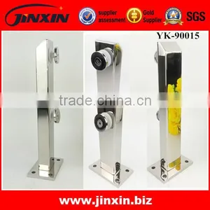 Square Hollow Glass Railing Post In Veranda/Stainless Steel Railing thumbnail-1