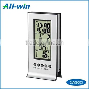Indoor & Outdoor Use Soil Testing Humidty &thermometer Test Multifunctional Alarm Clock thumbnail-1