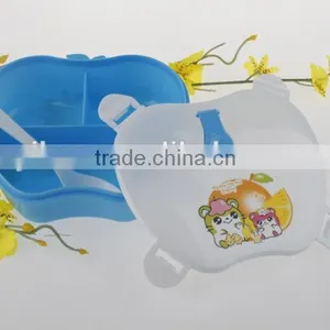 Fashion Cute 3 Compartment Plastic Heated Lunch Box For Kids thumbnail-1