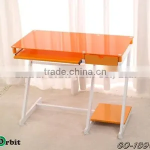 Glass Computer Desk thumbnail-1