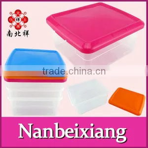 1.6L 3-compartment Microwave Safe Food Storage Container With Lid thumbnail-1