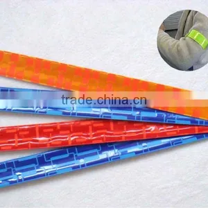 Reflective PVC Slap Bracelet thumbnail-1