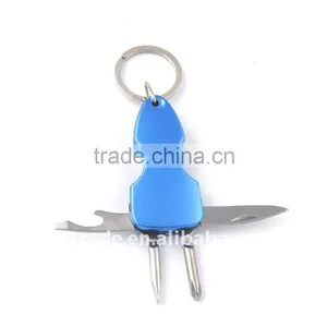 "stock" Gifts KnifeSmall Knife Promotion Kinfe Popular Keychain Toolaluminium Oxide Keychain Knife Mini Aluminium Oxide A204C-L thumbnail-1