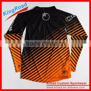 Sublimation Printed Baggy Long/short Sleeve Downhill Jersey With OEM Designs thumbnail-2