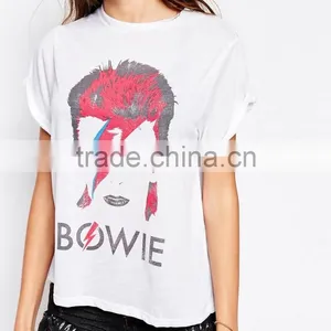 Custom O-Neck Women T Shirt Printing T Shirt For Women Various Color Choice thumbnail-3