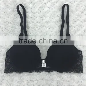 Elegant Charming Bras and Panty Sets With Deep Blace Color XXXsexy thumbnail-1