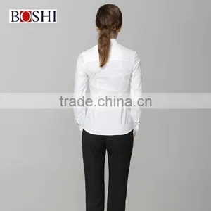 Latest Shirt Designs For Women White Liene Shirt Design, Ladies Long Shirt Design thumbnail-3