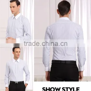 2015 Latest Design Men's Business Shirt Of Short Sleeve (DSHM027) thumbnail-2