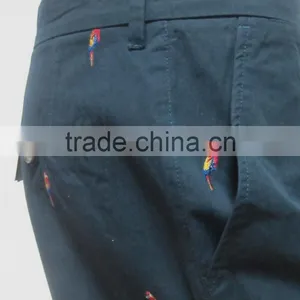 OEM New Design Fashionable High Quality Casual Cotton Elastic Force Shorts for Men PS1375 thumbnail-4