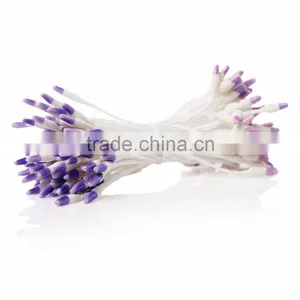 Cheap Wholesale Pearlized Craft Fruit Green Artificial Flower Stamen For Cakes Decoration thumbnail-6