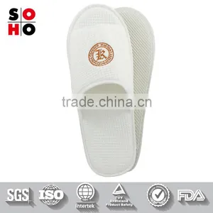 Cheap Embroidery Hotel Waffle Slipper thumbnail-1