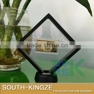11x11cm Big Size Simple Black ABS Plastic Display Case for Coastal Mall thumbnail-1